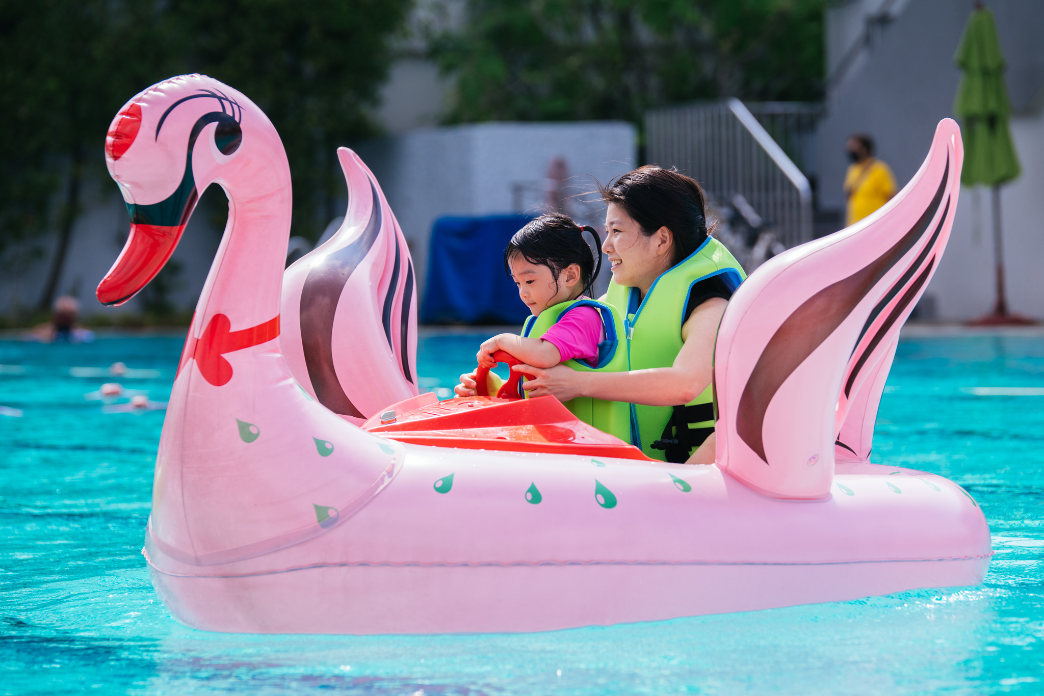 Family fun pool at csc tessensohn
